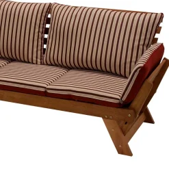 Wohnen Schlafsofas*Liege Gartensofa mit verstellbaren Armlehnen - Licox
