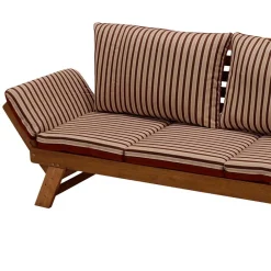 Wohnen Schlafsofas*Liege Gartensofa mit verstellbaren Armlehnen - Licox