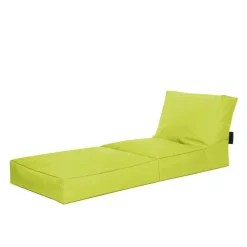 Kinder Wohnen Liege Sitzsack Maron in Gelbgrün