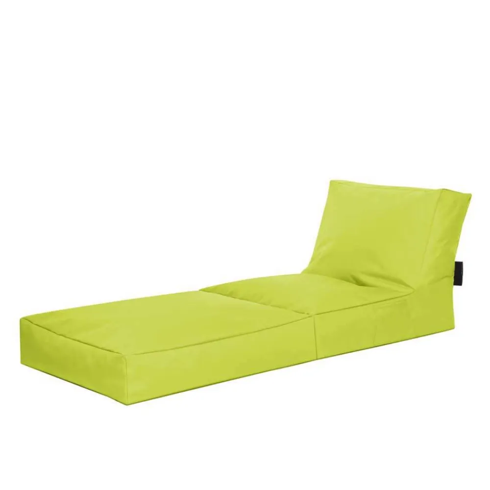 Kinder Wohnen Liege Sitzsack Maron in Gelbgrün