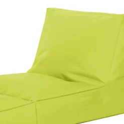 Kinder Wohnen Liege Sitzsack Maron in Gelbgrün