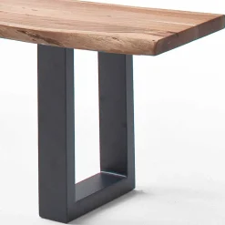 Wohnen Küchenbänke|Esszimmerbänke*Live Edge Küchenbank in Akazie Natur - Careful