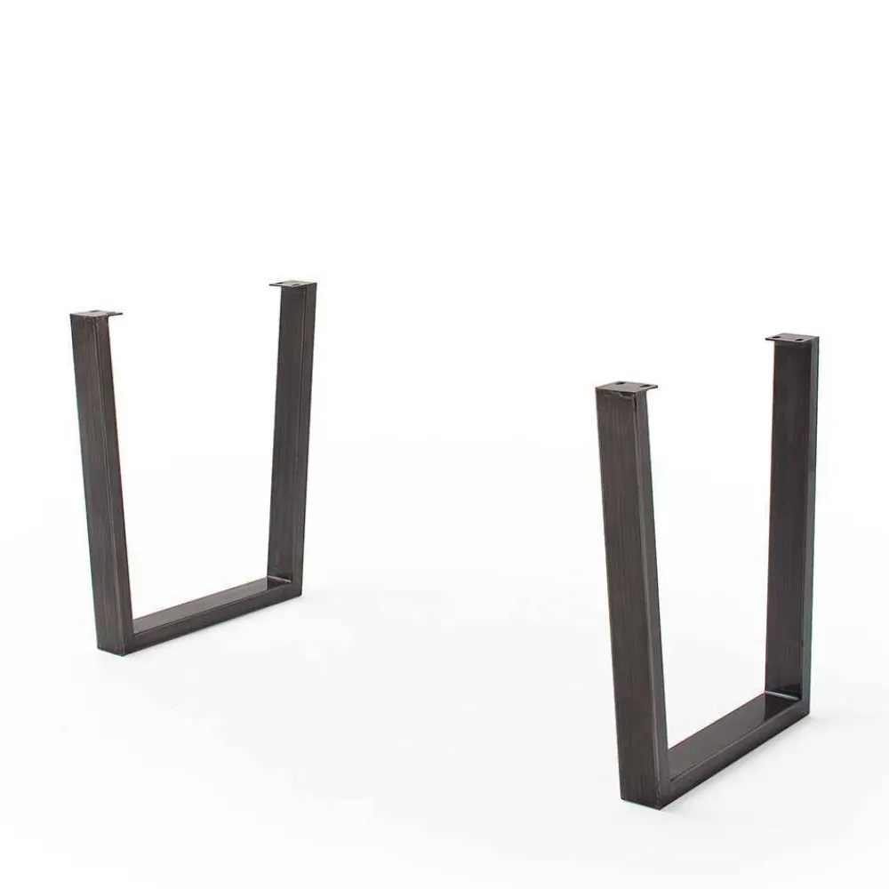 Wohnen Live Edge Tisch in Walnuss Braun - Typhanie