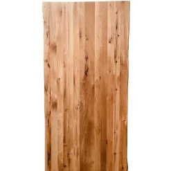 Wohnen Living Edge Wildeiche Tisch mit X Füßen - Gastruna