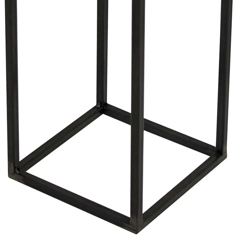 Wohnen Massivholzmöbel|Küchentische*Loft Blumenständer aus Eiche & Stahl - Ventry