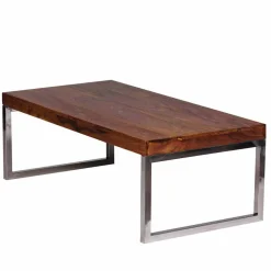 Wohnen Loft Design Couchtisch Jimena mit Holz und Metall