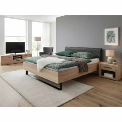 Wohnen Loft Design Ehebett mit Bügelgestell - Licruva