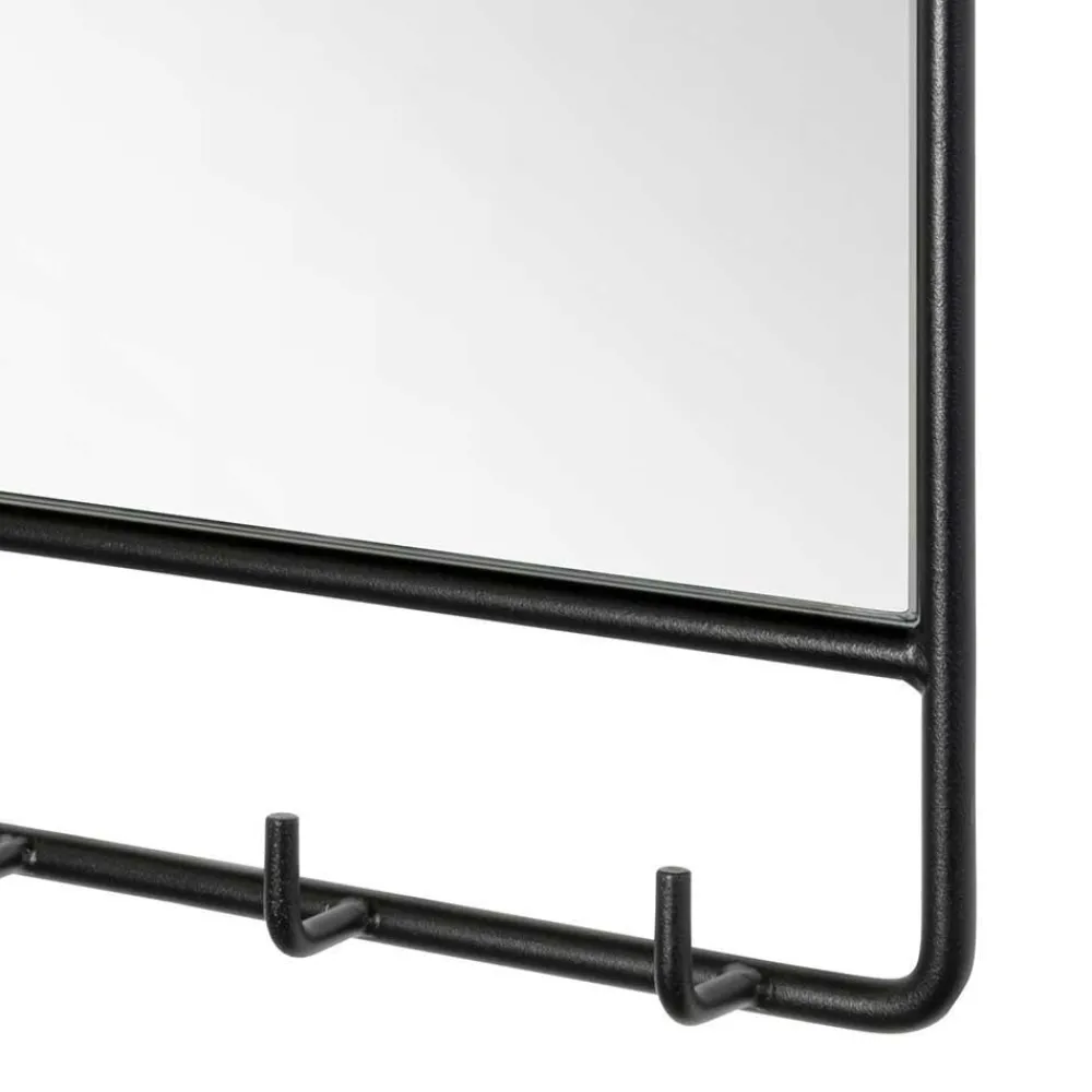 Wohnen Garderoben|Garderoben*Loft Design Flur Set in Schwarz - Creemas (dreiteilig)