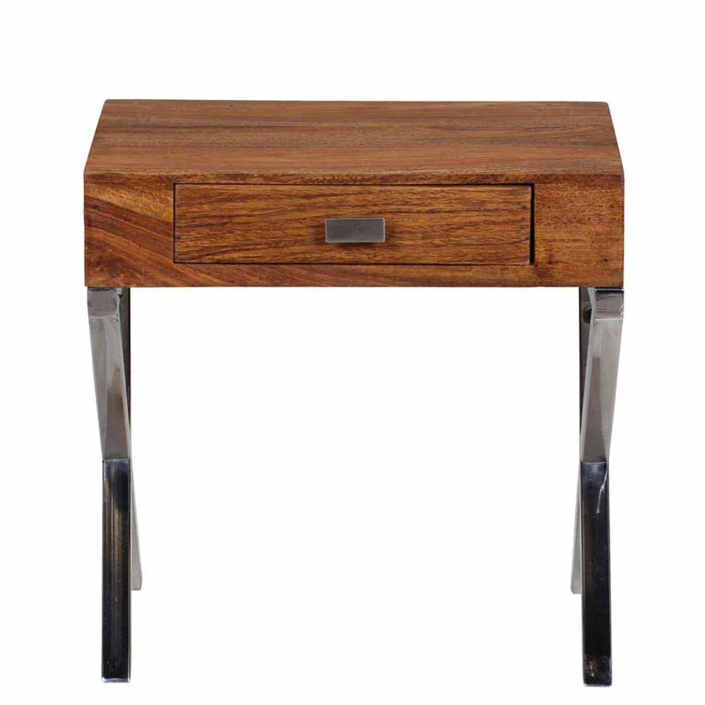 Wohnen Loft Design Nachtkonsole Jimena mit Schublade