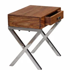 Wohnen Loft Design Nachtkonsole Jimena mit Schublade