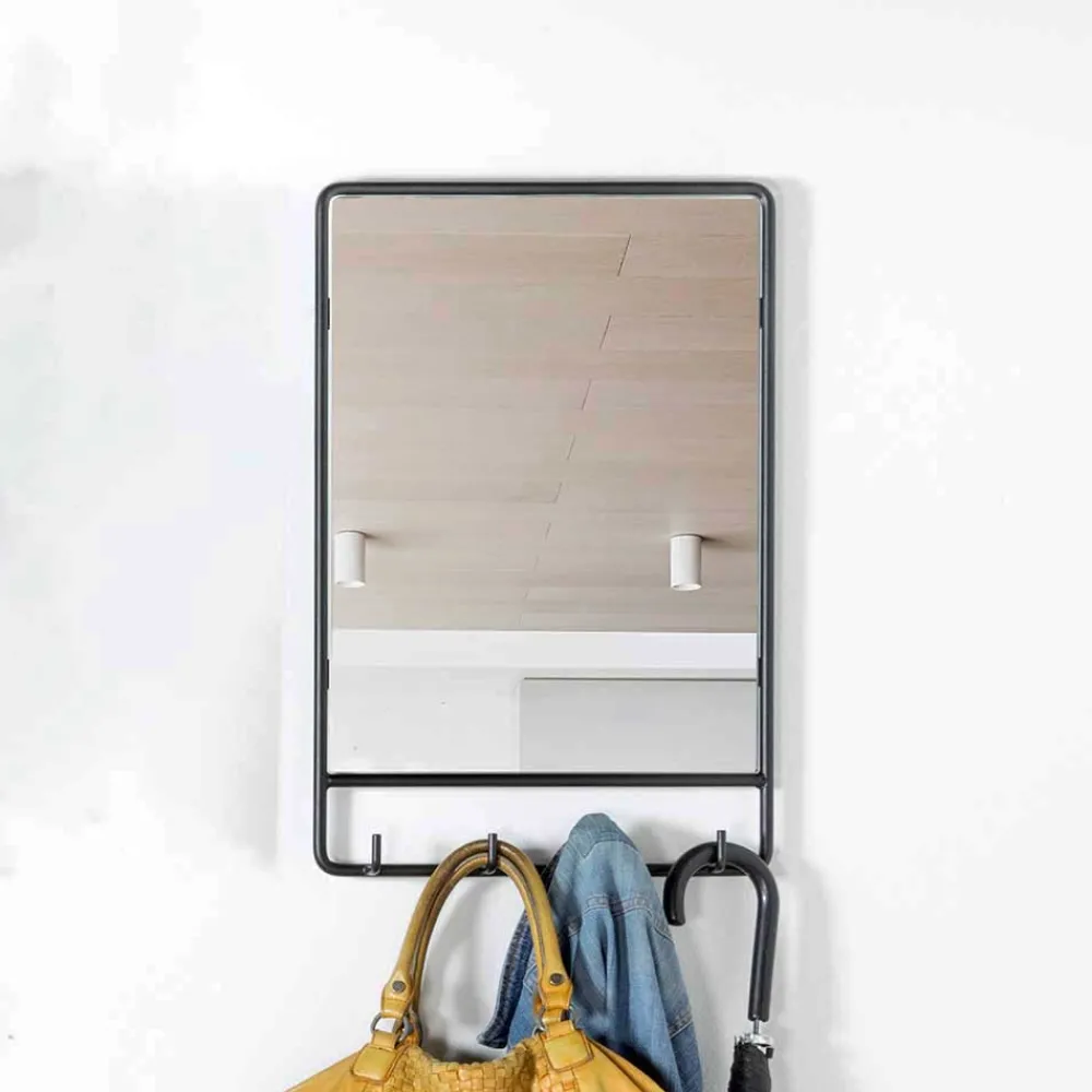 Wohnen Spiegel|Flurspiegel*Loft Design Spiegel mit Stahl Rahmen - Creemas