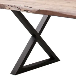 Wohnen Massivholzmöbel|Küchentische*Loft Designtisch mit Naturkante - Grandios