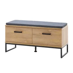 Wohnen Glasmöbel|Diele Komplett*Loft Möbel für Flur im Set - Truvisas (fünfteilig)