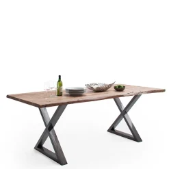 Wohnen Loft Style Esszimmertisch mit Baumkanten - Locceri