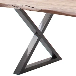 Wohnen Loft Style Esszimmertisch mit Baumkanten - Locceri