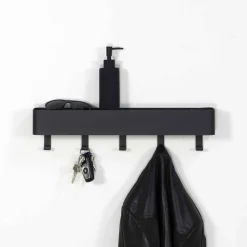 Wohnen Garderoben|Garderoben*Loft Style Garderoben-Leiste aus Stahl - Halgato