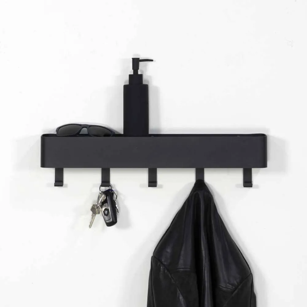 Wohnen Garderoben|Garderoben*Loft Style Garderoben-Leiste aus Stahl - Halgato