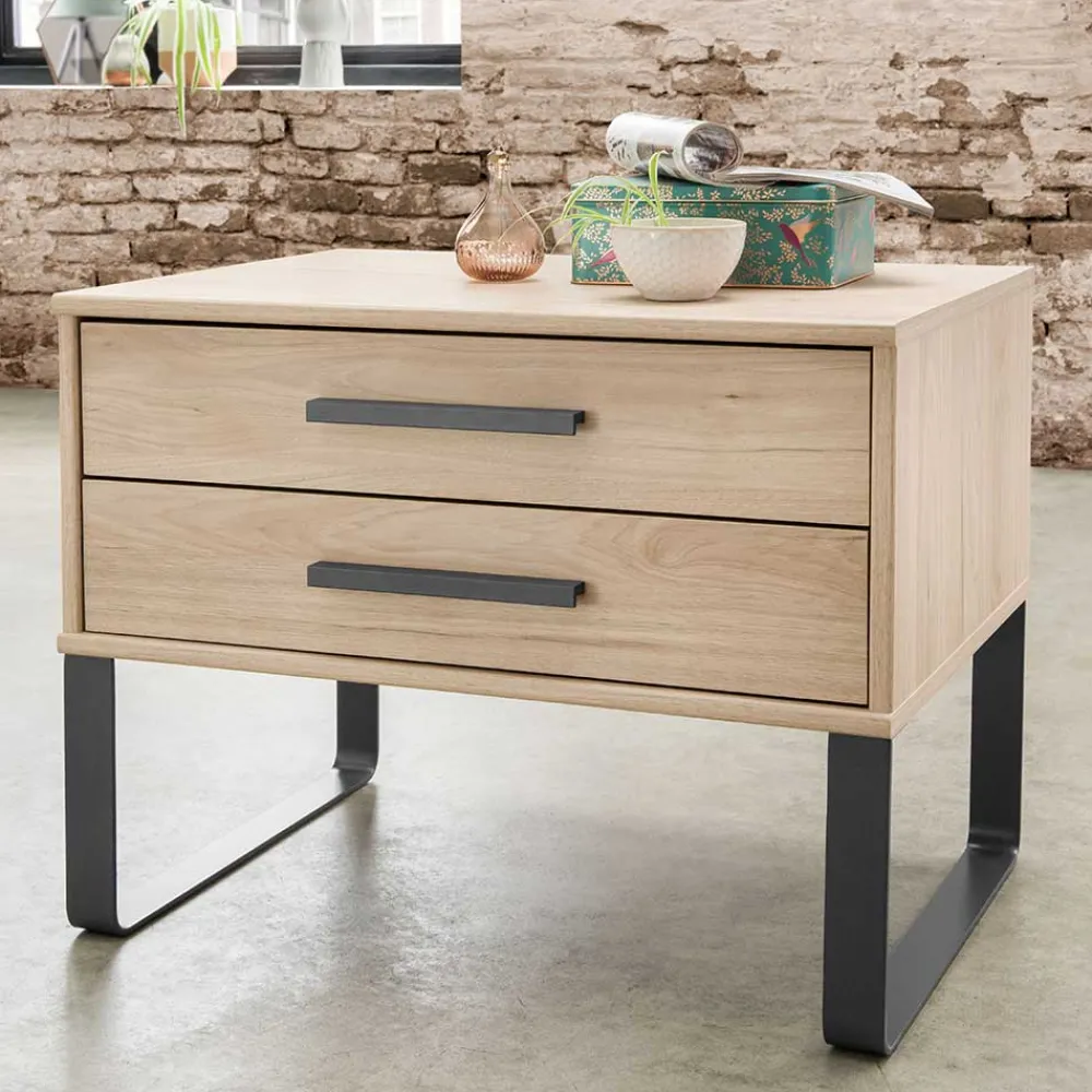 Wohnen Schlafzimmer Komplett*Loft Style Schlafzimmer komplett - Licruva (vierteilig)