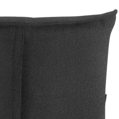 Wohnen Lounge Sessel mit Hocker in Anthrazit - Mook (zweiteilig)