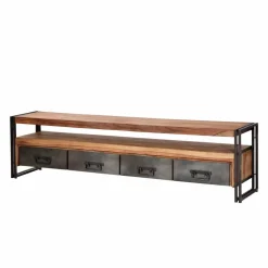 Wohnen Sideboards & Kommoden|Sideboards & Kommoden*Lowboard Mendoza aus Sheesham Massivholz