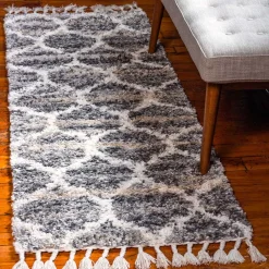 Wohnen Läufer mit Fransen und Kachelmuster - Kalabria