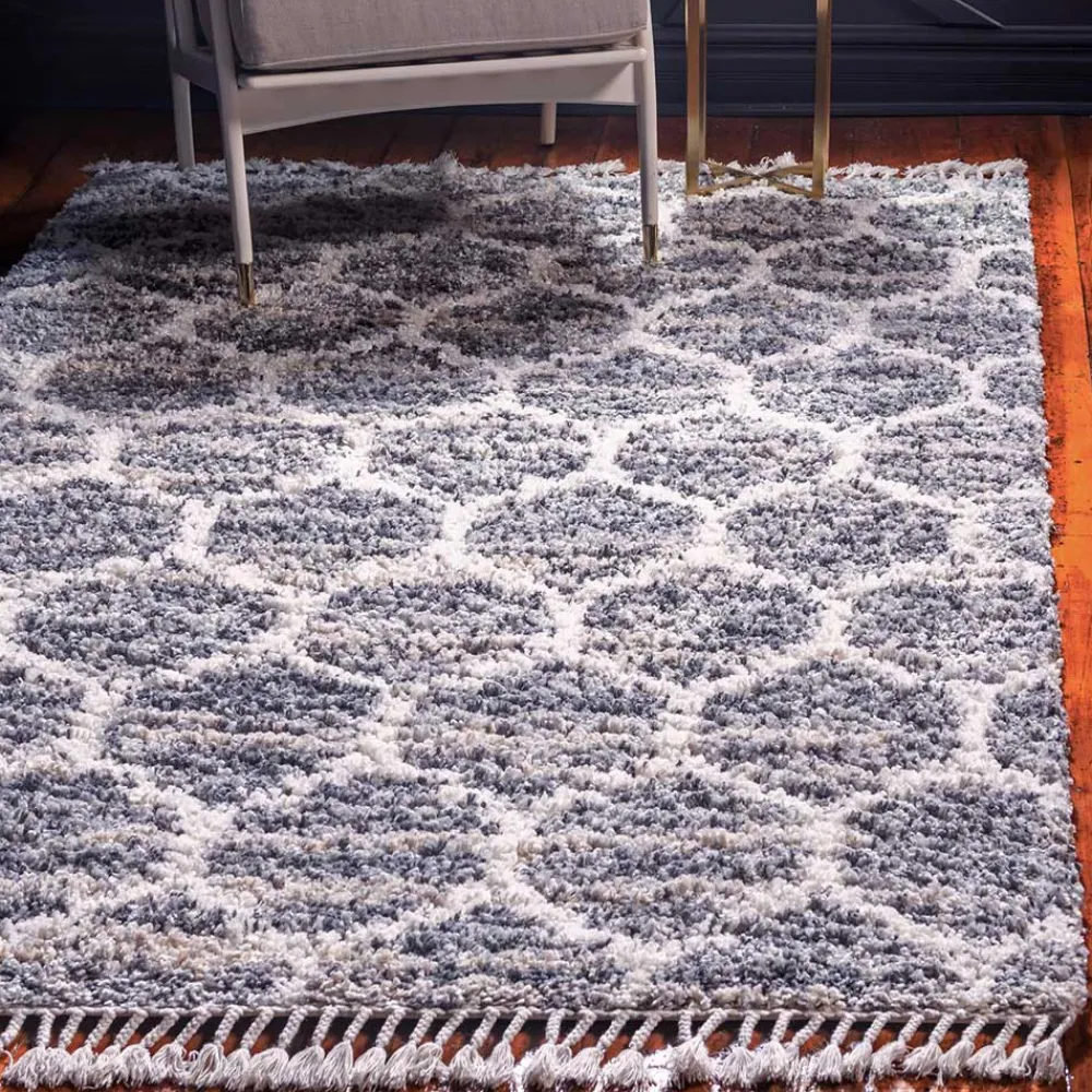 Wohnen Läufer mit Fransen und Kachelmuster - Kalabria