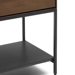 Wohnen Luftige Türen-Kommode in Nussbaumfarben - Milena