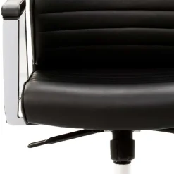 Wohnen Bürostühle*Luxus Bürostuhl aus Echtleder Schwarz - Dario