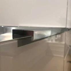 Wohnen 1,98m Kombi-Kleiderschrank mit Glasfront - Pascan