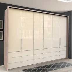 Wohnen Kleiderschränke|Kleiderschränke*3m Schlafzimmerschrank mit neun Schubladen - Rativian