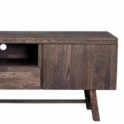 Wohnen Tv & Hifi-Möbel|Tv & Hifi-Möbel*Markantes Retro TV Board aus Eiche dunkel - Vedraza