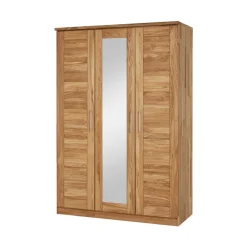 Wohnen Kleiderschränke|Kleiderschränke*Massiv Holzschrank Cranos aus Wildeiche