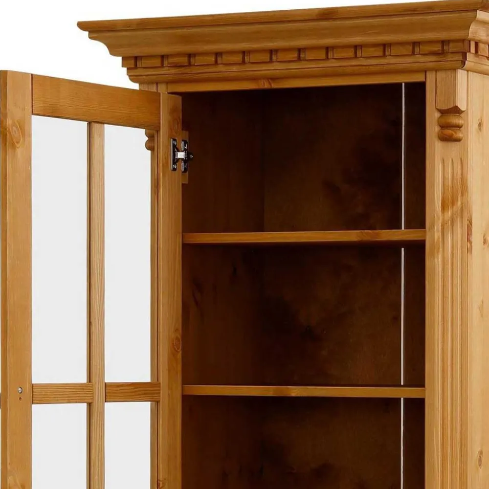 Wohnen Wohnzimmerschränke|Wohnwände*Massive Landhaus Schränke als Set - Fausanda (fünfteilig)