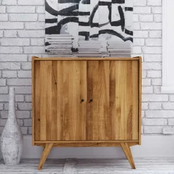 Wohnen Massive Türen-Kommode im Mid Century Stil - Hardus