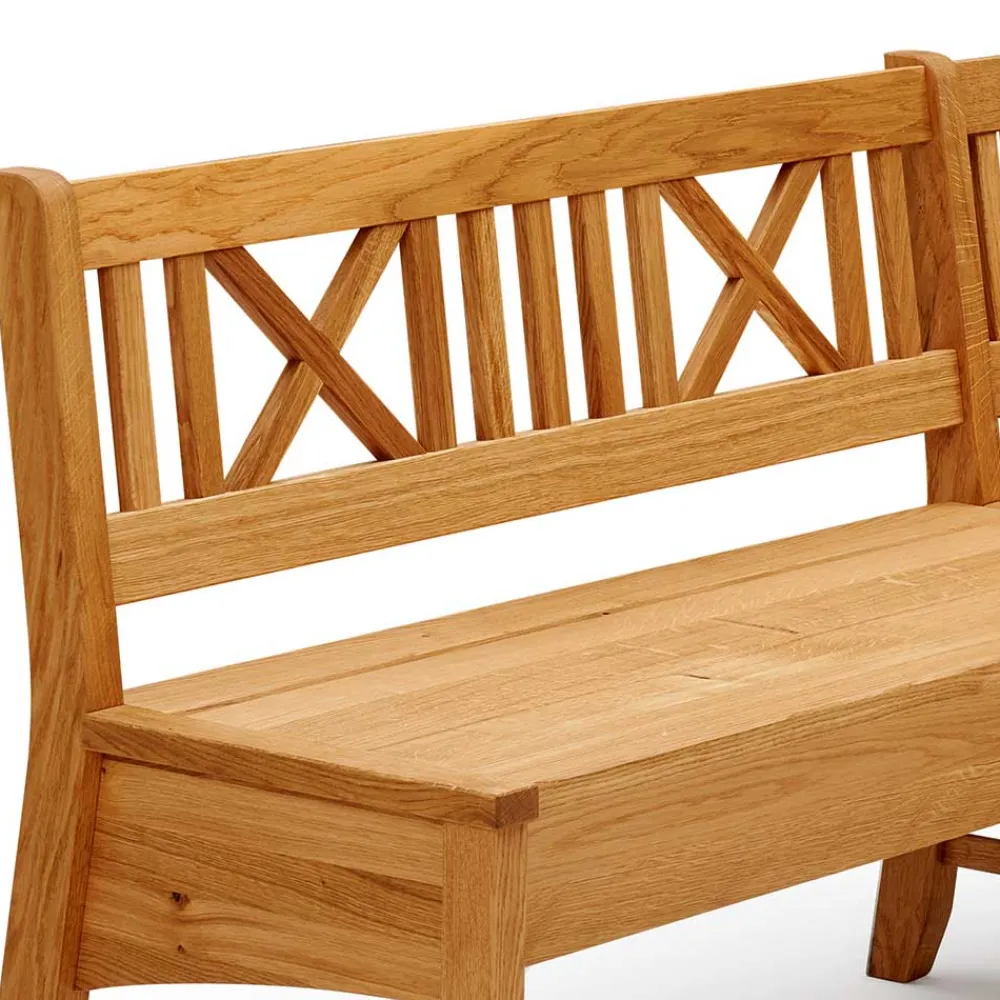 Wohnen Küchen-Essgruppen|Essgruppen*Massive Wildeiche Eckbank Gruppe - Jodrav (vierteilig)