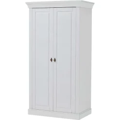 Wohnen Kinderkleiderschränke|Babyzimmerschränke*Massiver Kinder Kleiderschrank in Weiß - Satumare