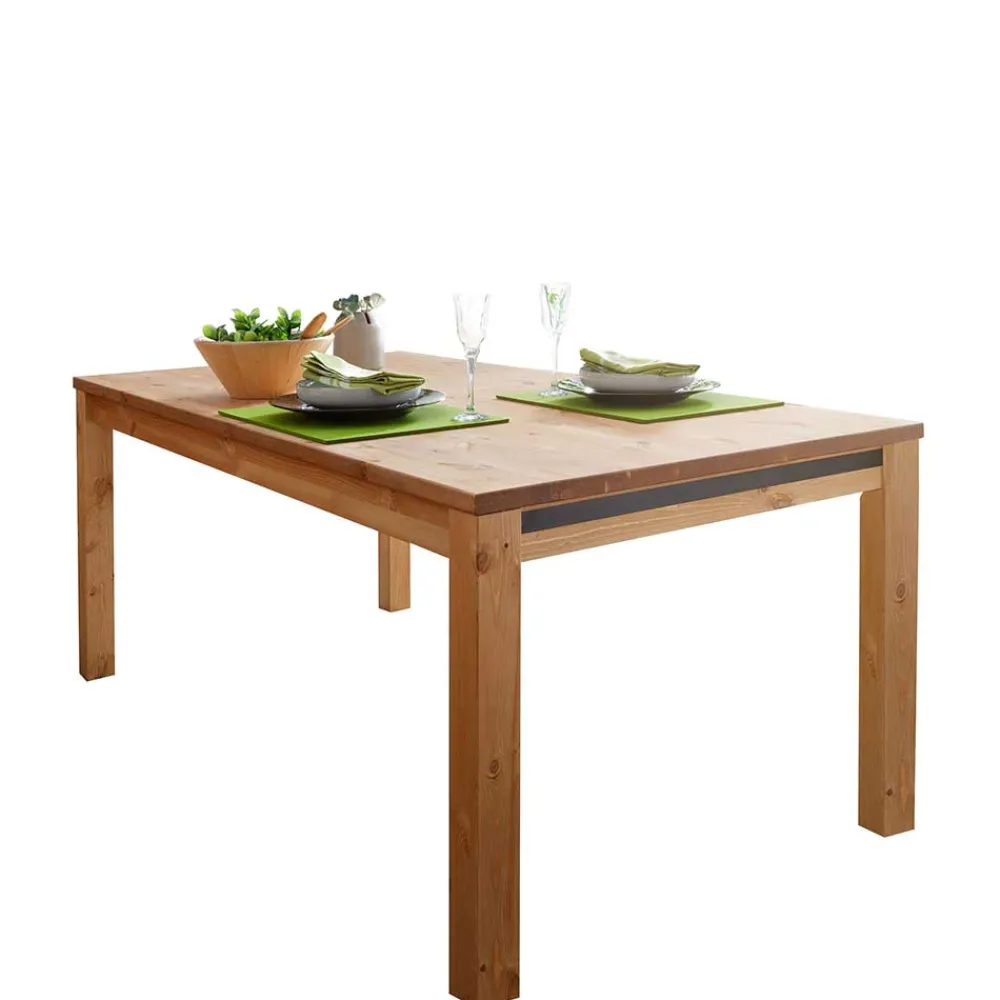 Wohnen Massiver Tisch in Eiche gebeizt & geölt - Filedria