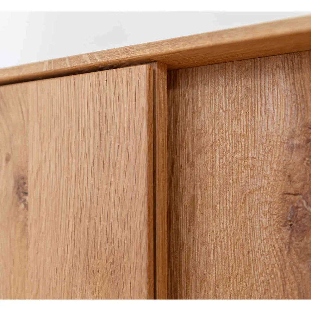 Wohnen Massiver TV Unterschrank mit LED Licht - Cocondar