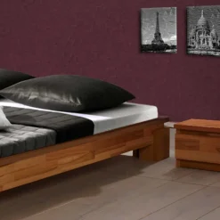 Wohnen Massives Bett Trambona für Dachschrägen