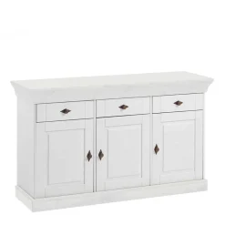 Wohnen Sideboards & Kommoden|Sideboards & Kommoden*Massives Kiefer Sideboard Satumare in Weiß