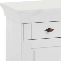 Wohnen Sideboards & Kommoden|Sideboards & Kommoden*Massives Kiefer Sideboard Satumare in Weiß