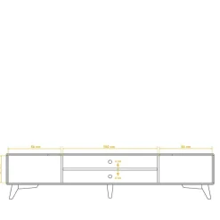 Wohnen Tv & Hifi-Möbel|Tv & Hifi-Möbel*Massives TV Element aus geölter Kernbuche - Junola