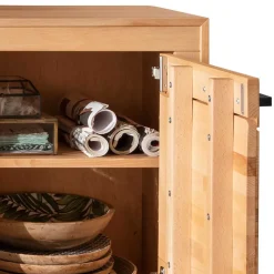 Wohnen Sideboards & Kommoden|Sideboards & Kommoden*Massives TV-Board aus geölter Kernbuche - Sarosca