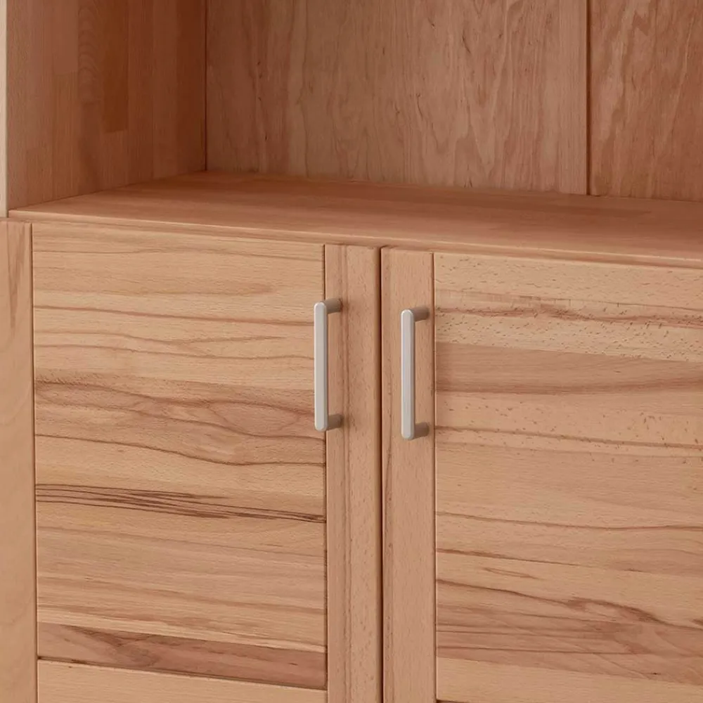Wohnen Büroregale*Massivholz Aktenschrank aus Kernbuche - Naxos
