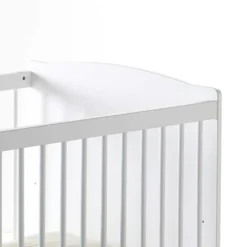 Wohnen Babybetten*Massivholz Babybett Narcisso in Weiß