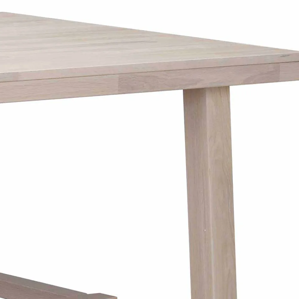 Wohnen Naturholzmöbel|Designermöbel*Massivholz Designer Tisch in White Wash - Dioca