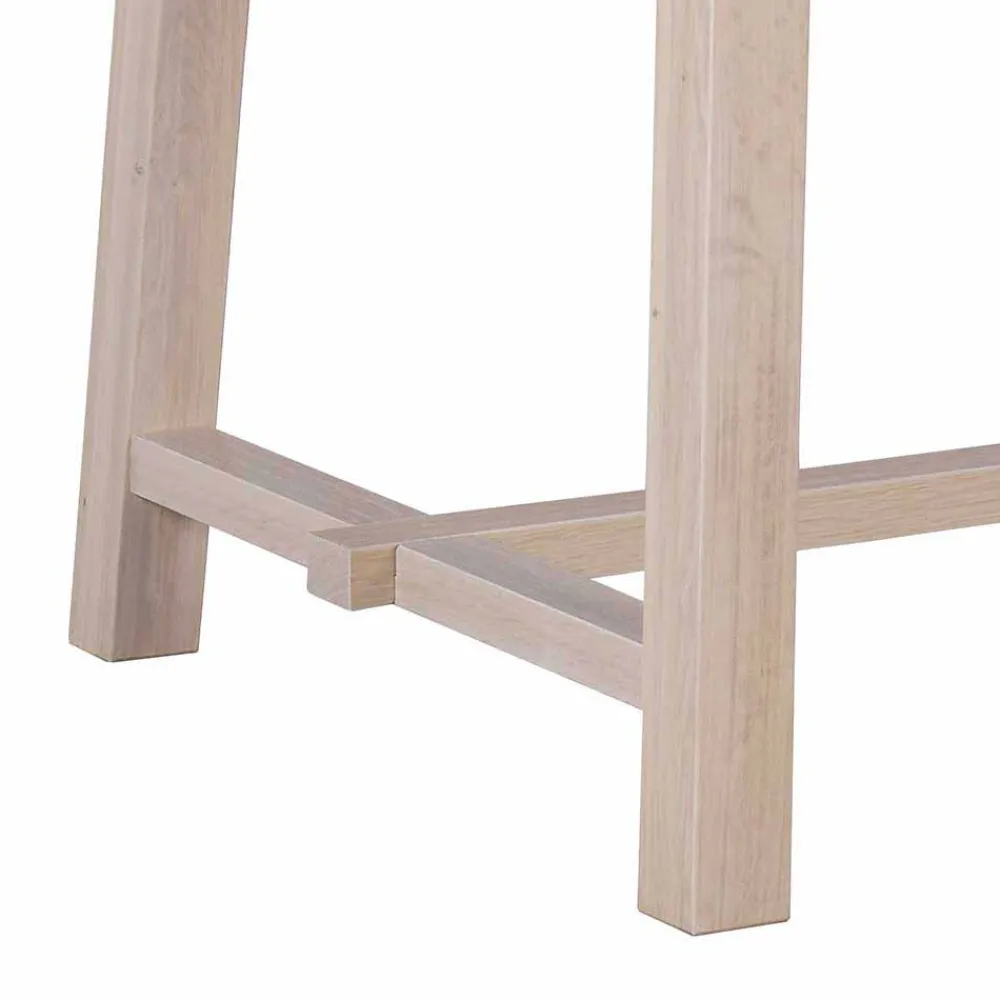 Wohnen Naturholzmöbel|Designermöbel*Massivholz Designer Tisch in White Wash - Dioca