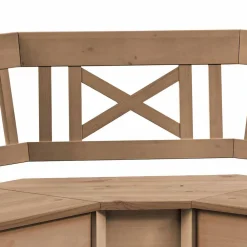 Wohnen Küchenbänke|Esszimmerbänke*Massivholz Eckbank Giurgia aus Kiefer Landhaus