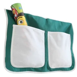 Wohnen Kindermöbel|Kinderbetten*Massivholz Etagenbett mit Rutsche in Weiß - Podlan