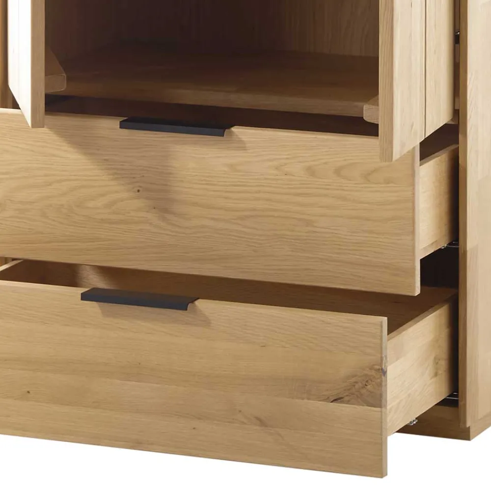 Wohnen Garderobenschränke*Massivholz Flurschrank aus Wildeiche - Vardriva